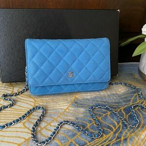 **SOLD** Chanel Woc Blue
